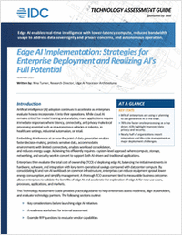 Edge AI Implementation: Strategies for Enterprise Deployment and Realizing AI