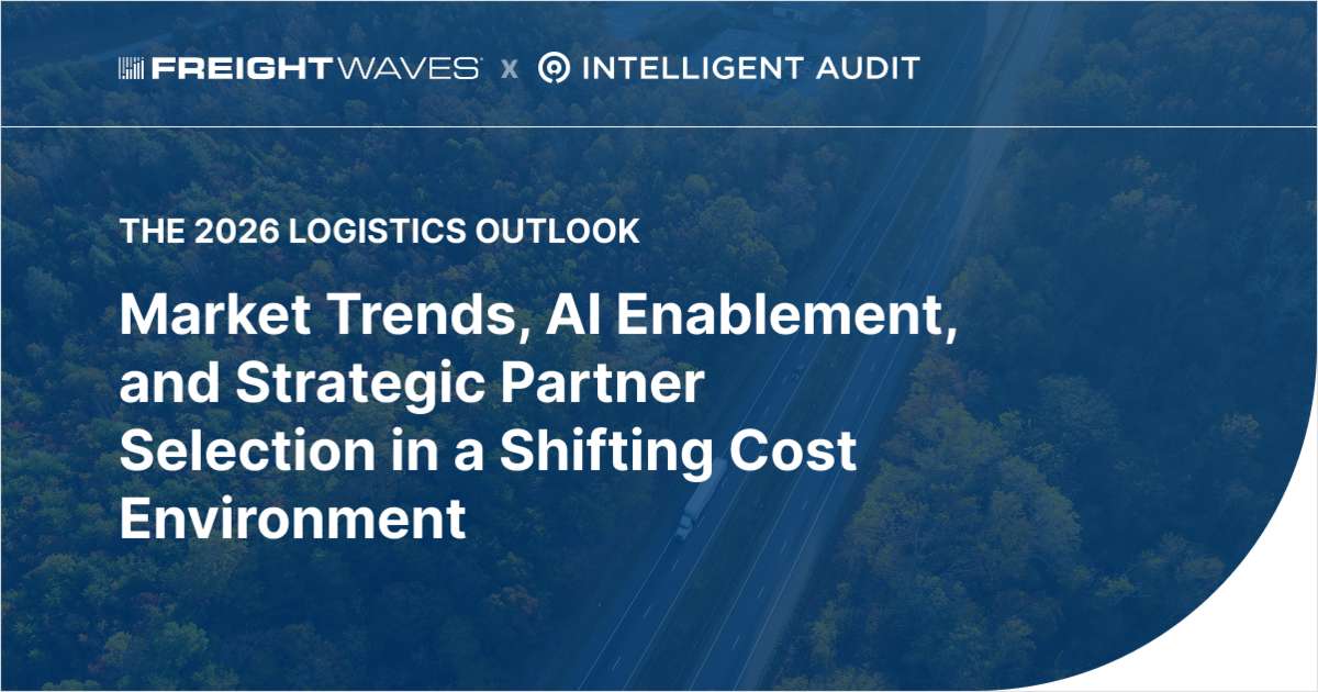 The 2026 Logistics Outlook