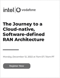 The Journey to a Cloud-native, Software-defined RAN Architecture