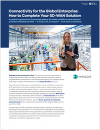Connectivity for the global enterprise: how to complete your SD-WAN solution