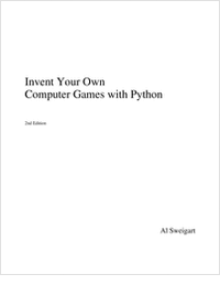 feltalálja saját számítógépes játékait a Python segítségével