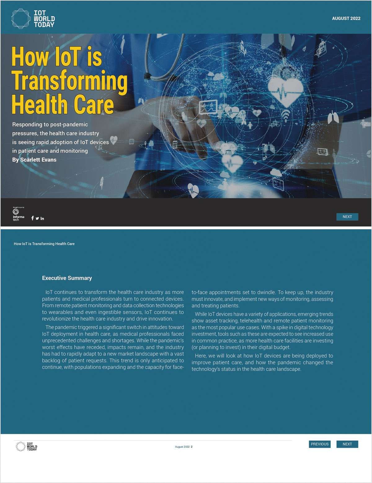 How IoT is Transforming Health Care