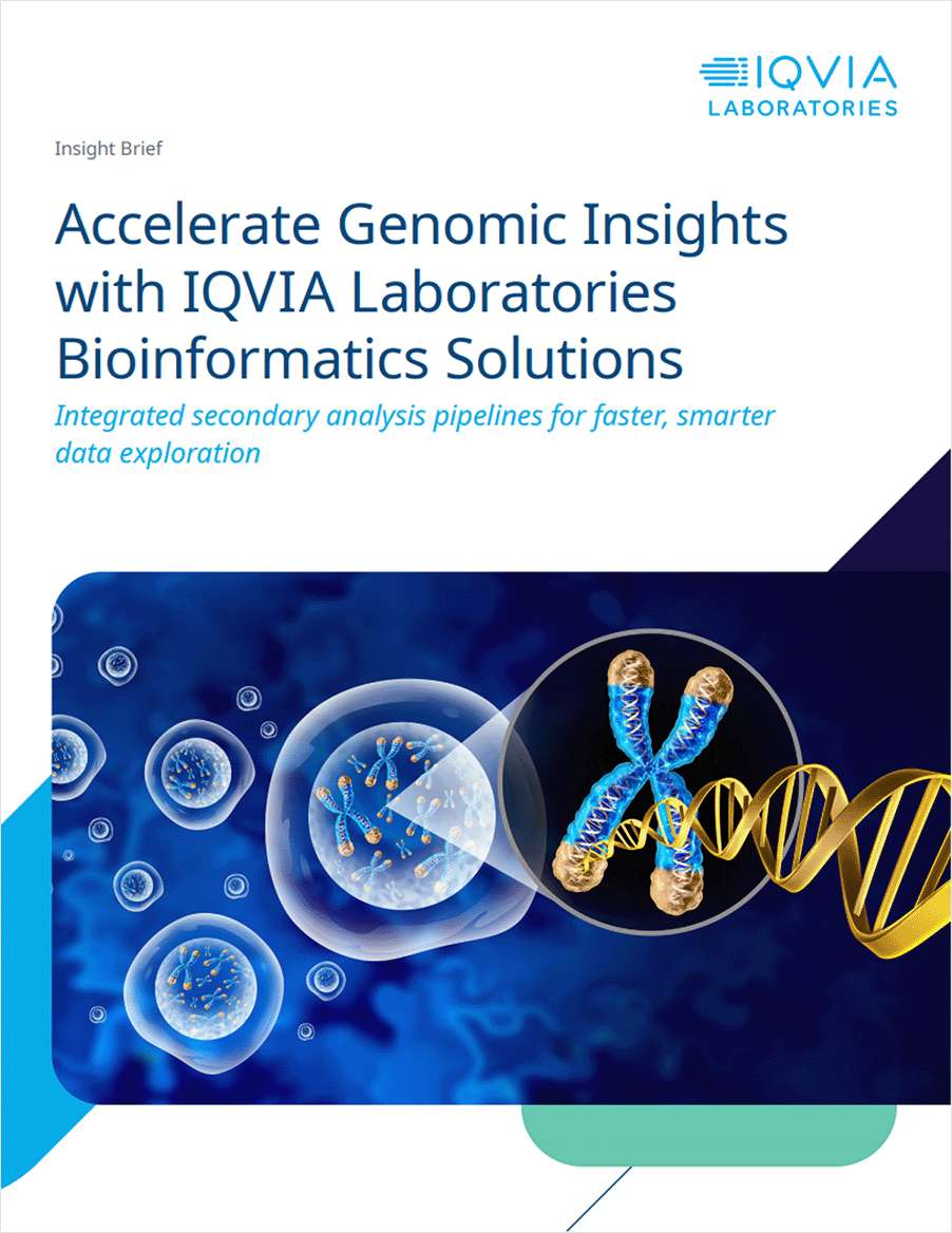 Accelerate Genomic Insights for Drug Discovery with IQVIA Laboratories Bioinformatics Solutions
