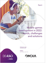 Mobile games development in 2022: trends, challenges and solutions