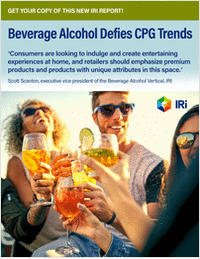 IRI Mid-Year Report: Beverage Alcohol Defies CPG Trends