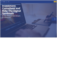 Investment Custodians and RIAs: The Digital Symbiosis