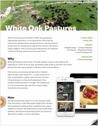 White Oak Pastures' Journey to Sustainable Ecommerce Growth