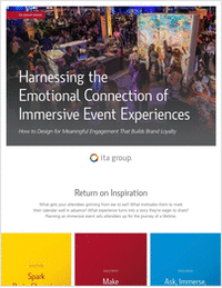 Harnessing the Emotional Connection of Immersive Event Experiences