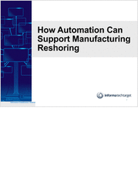 How Automation Can Support Manufacturing Reshoring