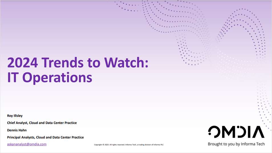 2024 Trends to Watch: IT Operations