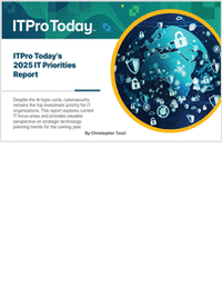 [Exclusive ITPro Today Report] 2025 IT Priorities