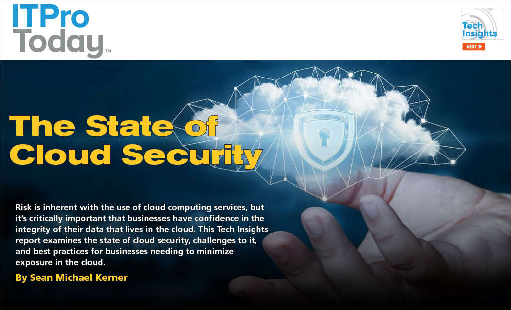 The State of Cloud Security 2021