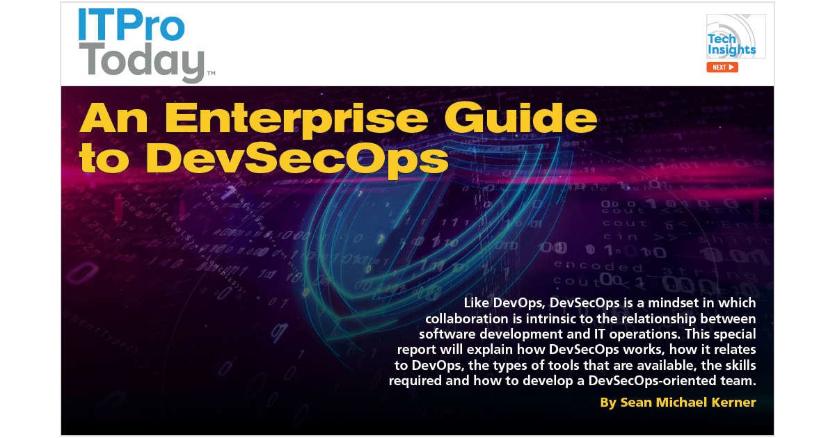 An Enterprise Guide to DevSecOps
