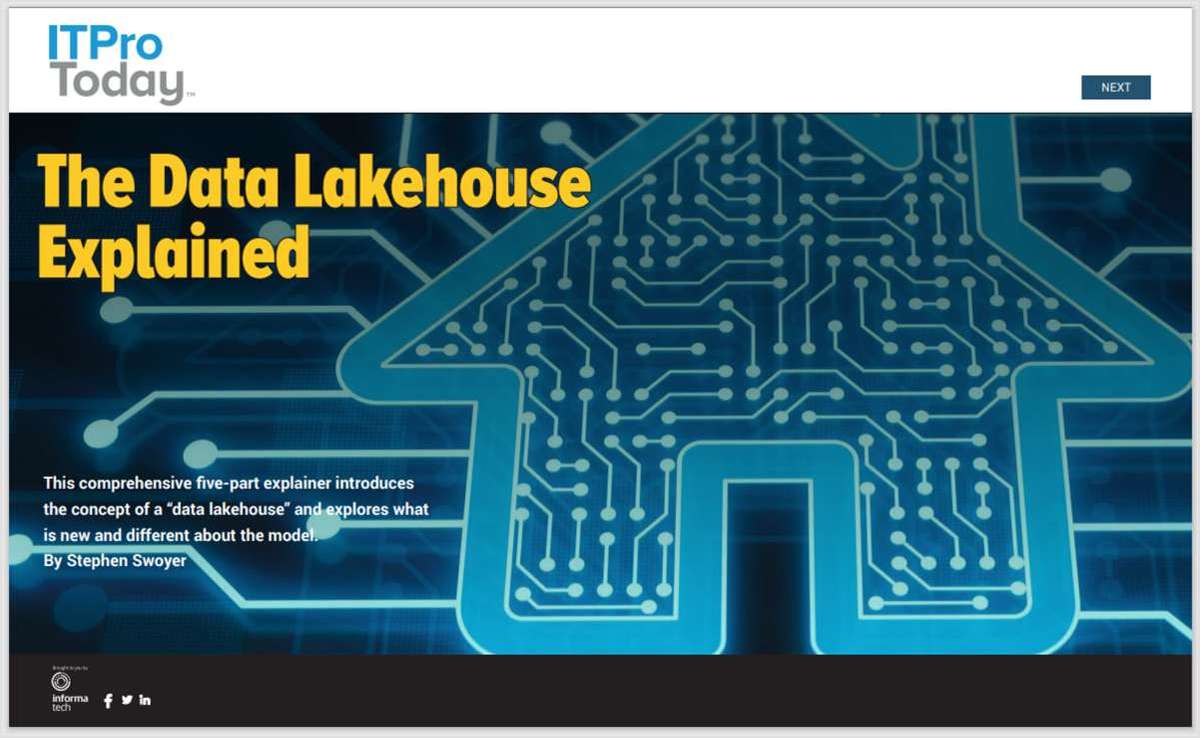 The Data Lakehouse Explained