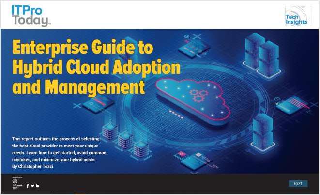 Enterprise Guide to Hybrid Cloud Adoption and Management