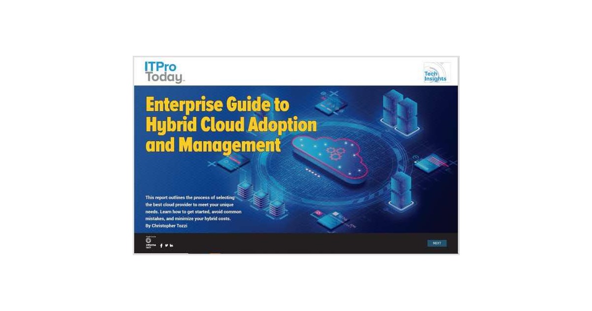 Enterprise Guide to Hybrid Cloud Adoption and Management