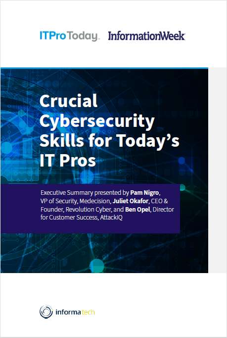 Crucial Cybersecurity Skills for Today's IT Pros