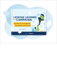 Lessons Learned in a Campaign