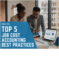 Top Five Job Cost Accounting Best Practices