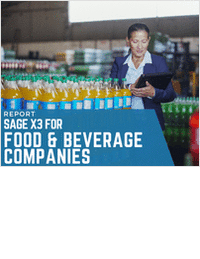 Sage X3 for Food & Beverage Companies