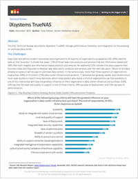 ESG Technical Review - iXsystems & TrueNAS Data Storage Performance