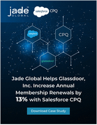 [Success Story] Jade Global Helps Glassdoor, Inc. Increase Annual Membership Renewals by 13% with Salesforce CPQ