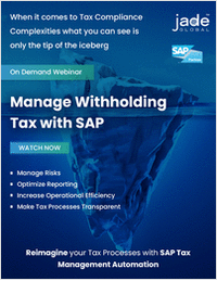 [On Demand Webinar] - Manage Withholding Taxes using SAP