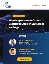 On-Demand Webinar: How Hyperion on Oracle Cloud Infrastructure (OCI) Resulted in 20% Cost Savings for Essilor