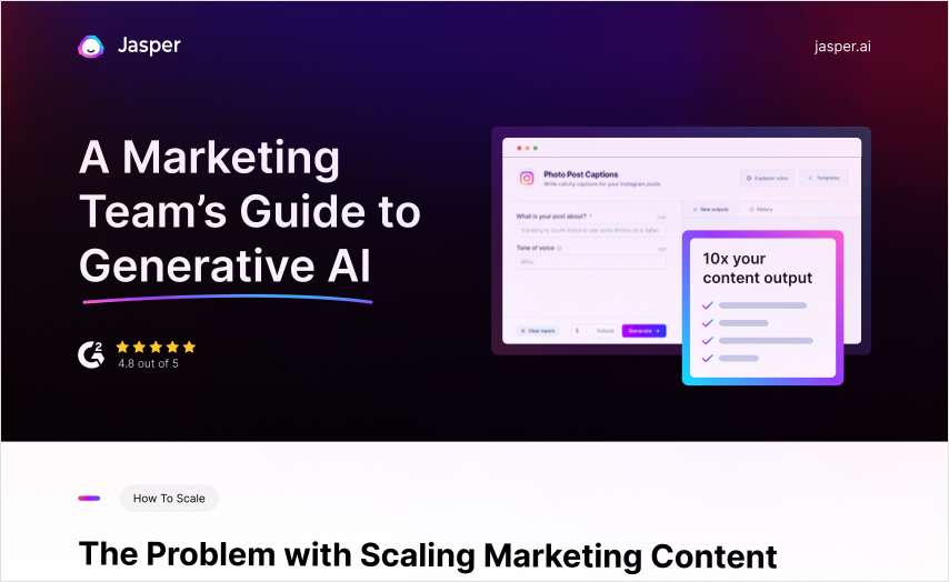 Marketing Team's Guide to Generative AI