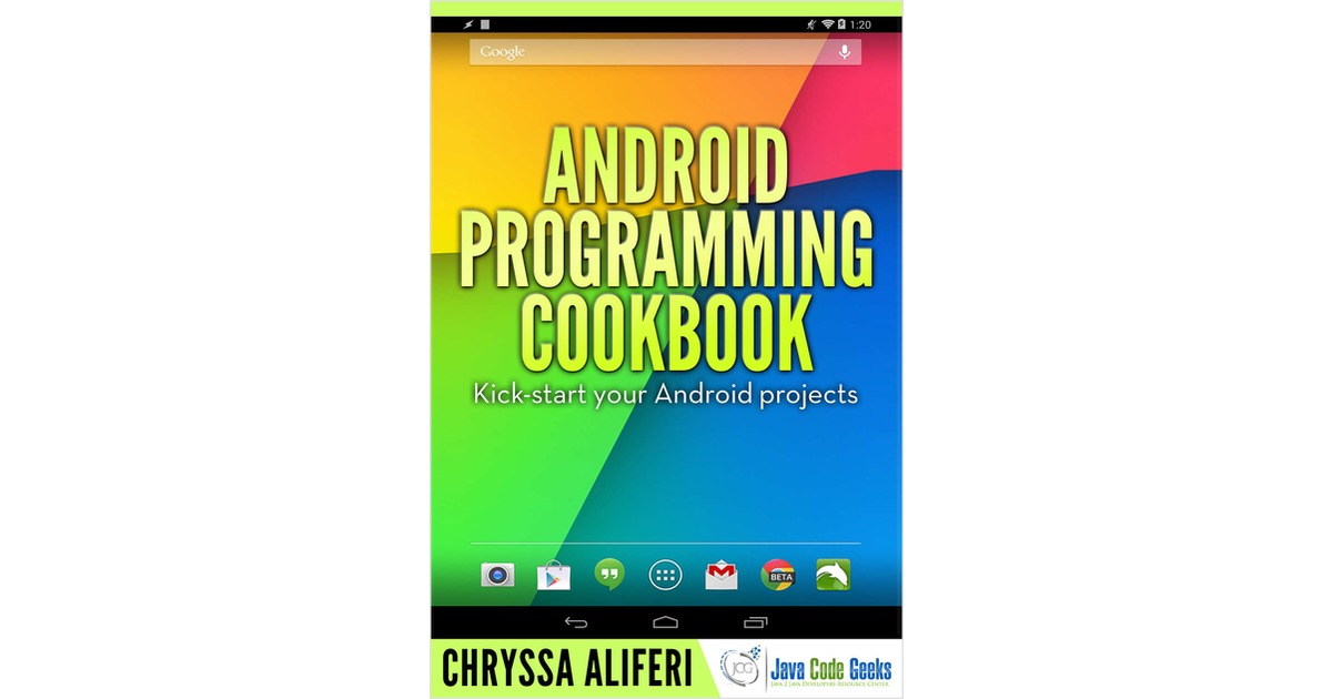Android Programming Cookbook