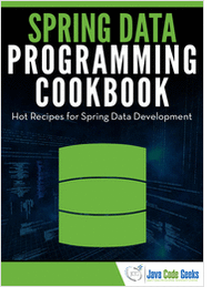 Spring Data Programming Cookbook