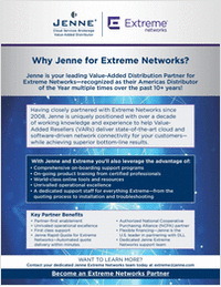Now you can become a channel partner with Extreme Networks