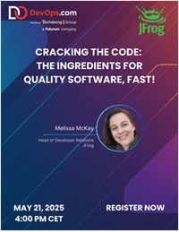 Cracking the Code: The Ingredients for Quality Software, Fast!