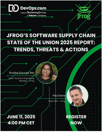 JFrog's Software Supply Chain State of the Union 2025 Report:  Trends, Threats & Actions