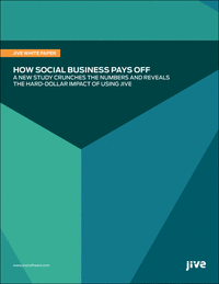 How Social Business Pays Off