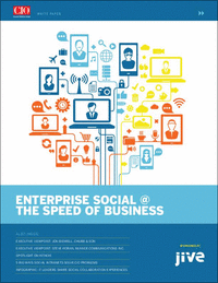 Enterprise Social at the Speed of Business