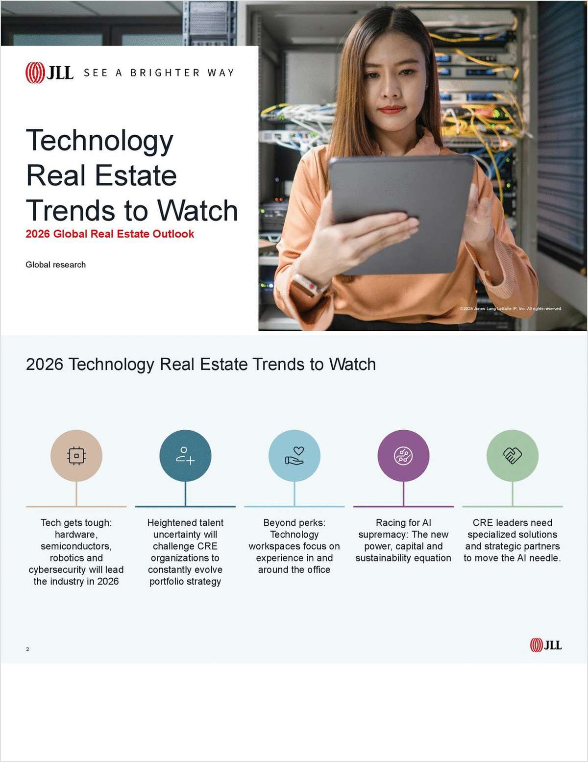 Navigating the Future: JLL's 2026 Tech Real Estate Trends Outlook