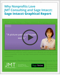 Why Nonprofits Love JMT Consulting and Sage Intacct: Sage Intacct Graphical Report