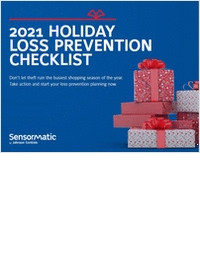 2021 Holiday Loss Prevention Checklist