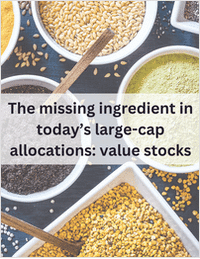 What's missing from today's large-cap allocations? Value stocks