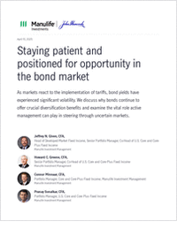 Staying Patient and Positioned for Opportunity in the Bond Market