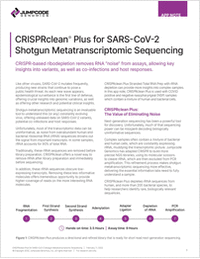 CRISPRclean Plus for SARS-CoV-2 Shotgun Metatranscriptomic Sequencing