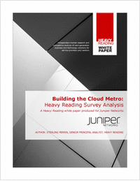 Building the Cloud Metro: Heavy Reading Survey Analysis