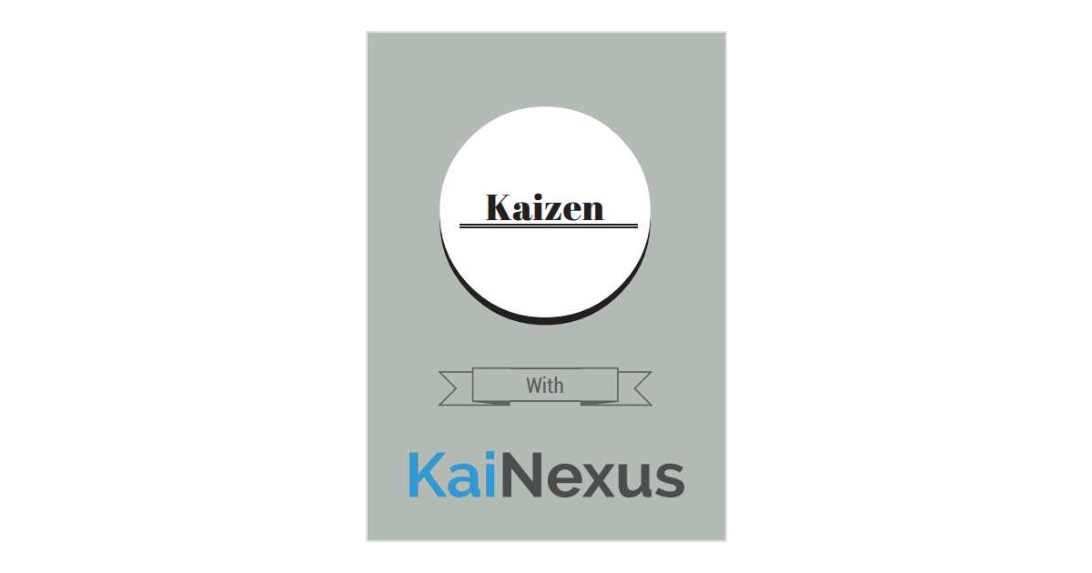 Kaizen with KaiNexus Free eBook
