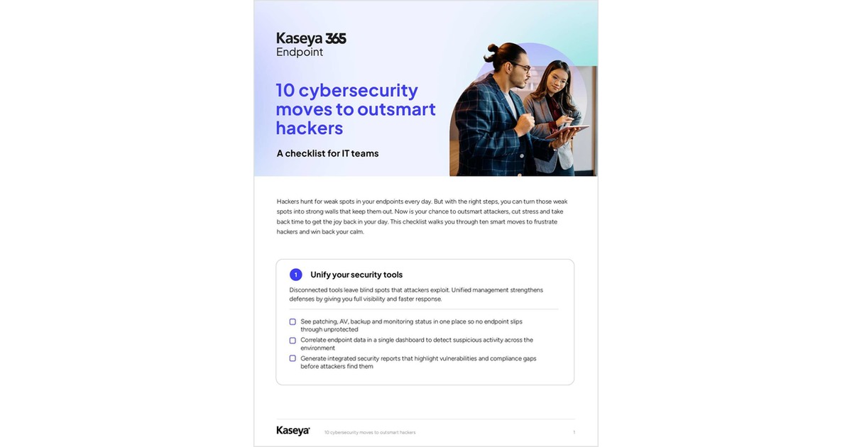10 cybersecurity moves to outsmart hackers