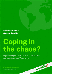 The 2012 Global IT Risk Report - Coping in the Chaos?