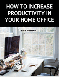 How to Increase Productivity in Your Home Office