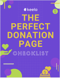 Donation Page Checklist