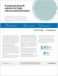 A statementworX solution for high- volume technical talent