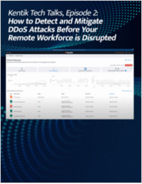 How to Detect and Mitigate DDoS Attacks Before Your Remote Workforce is Disrupted